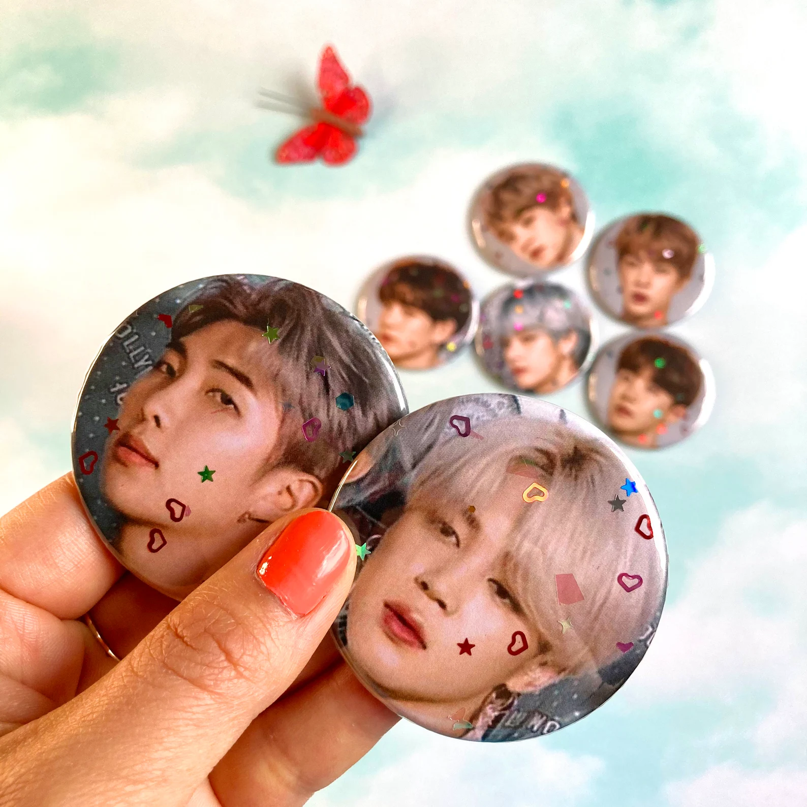 BTS MERCH PINS