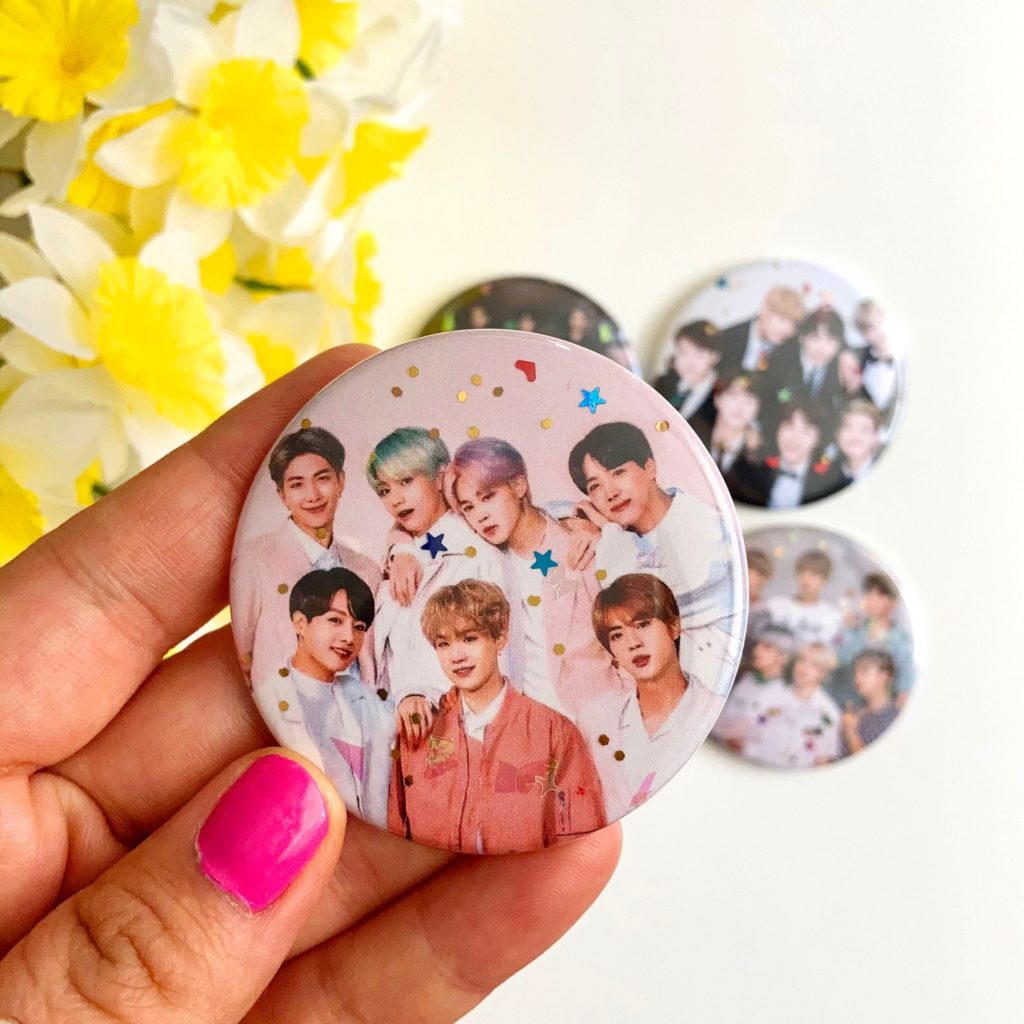 BTS Merch KPop Pins