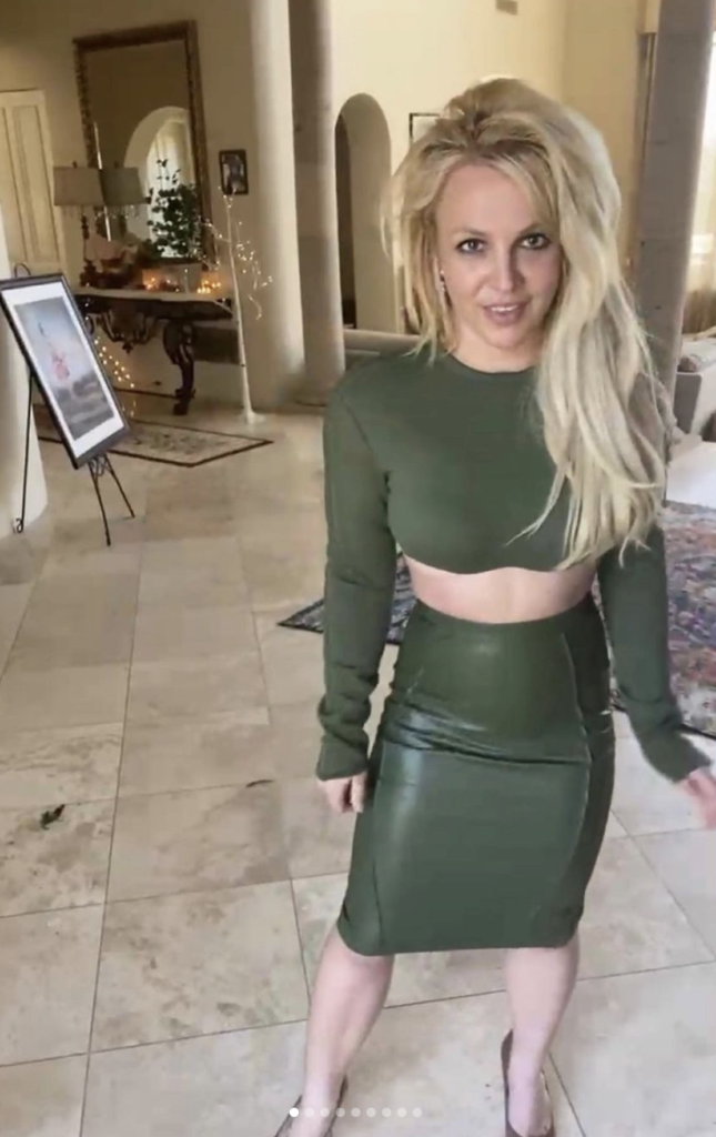 Britney Spears Picture from her Instagram account