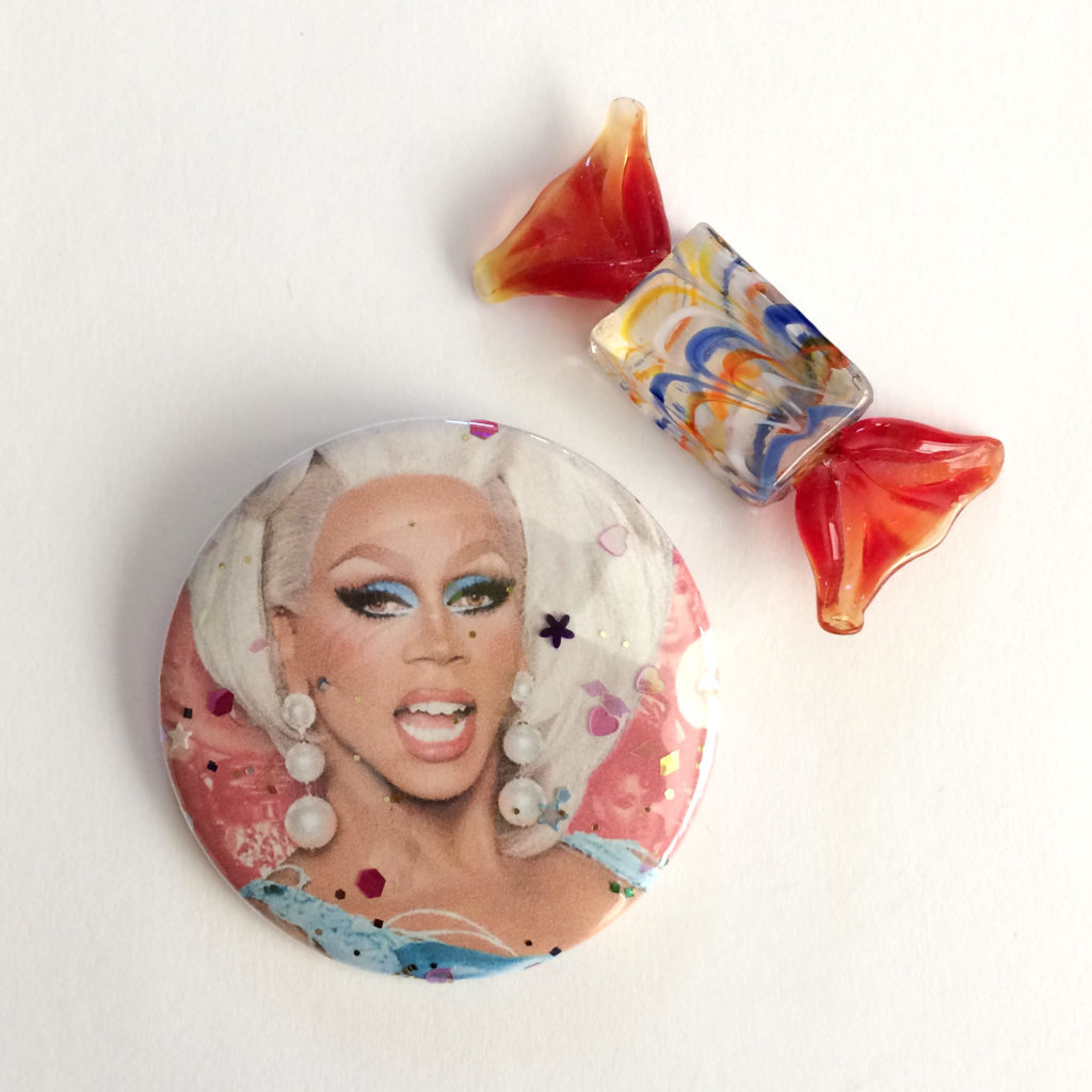 RuPaul's Drag Race Pin Button