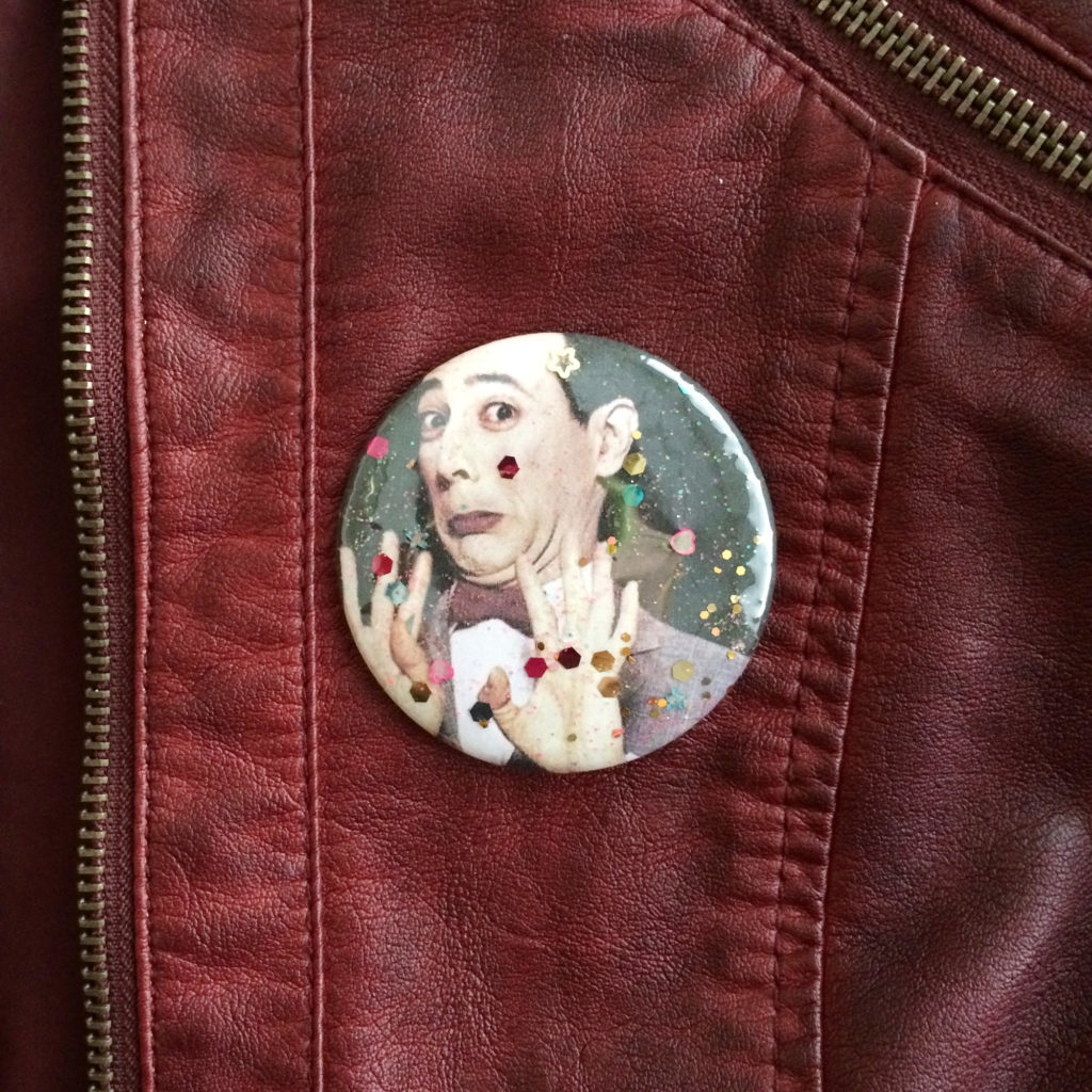 Pee-wee's Big Adventure pin button