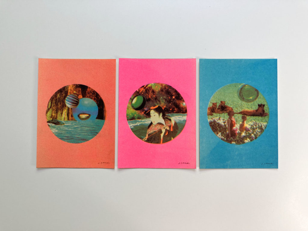 risograph print set