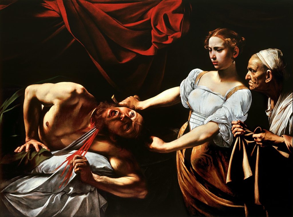 Judith Beheading Holofernes (Caravaggio) - Wikipedia
