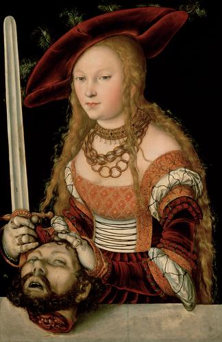 Judith with the head of Holofernes, c.1530 - Lucas Cranach the Elder -  WikiArt.org