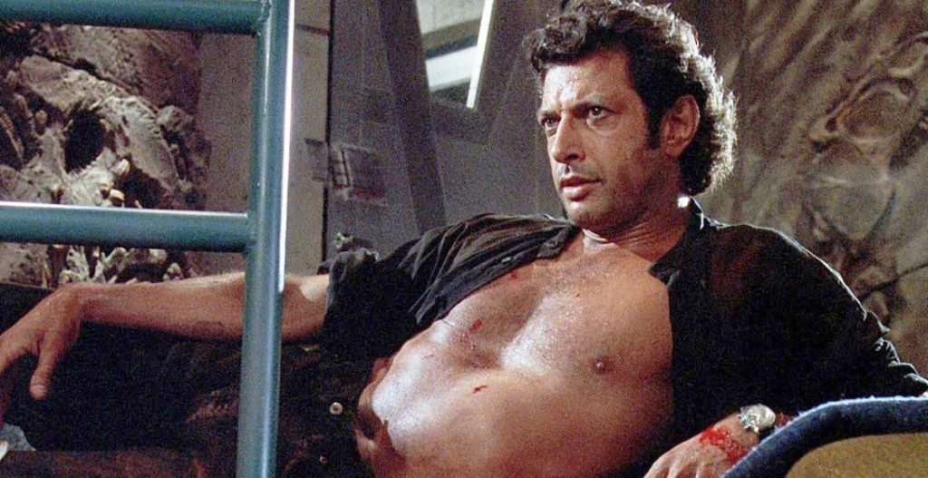Jeff Goldblum Reflects on His Shirtless Scene in 'Jurassic Park'